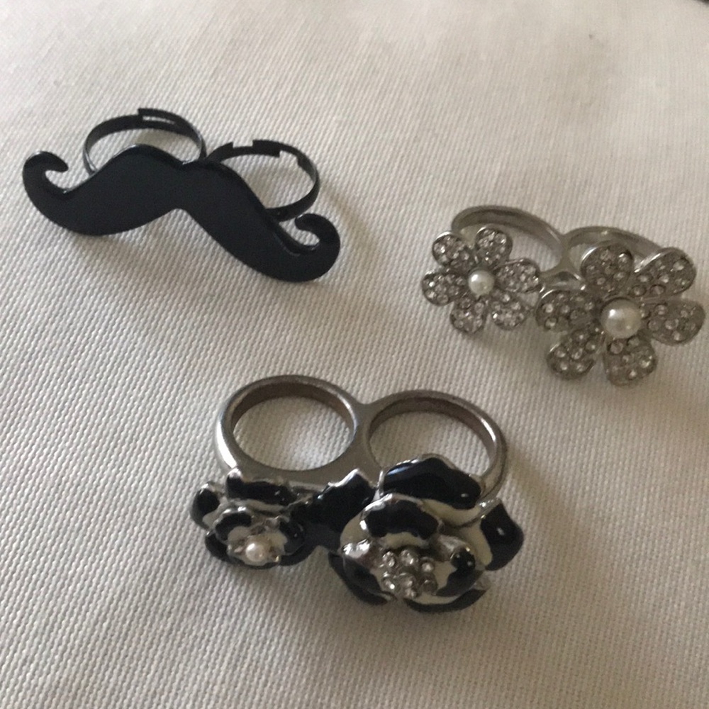 Two fingered rings